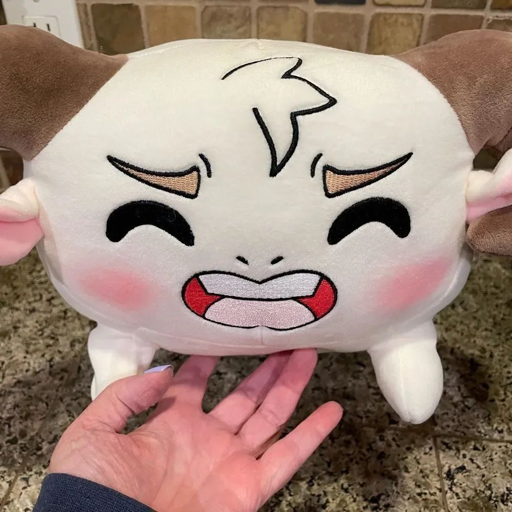 JSCHLATT Youtooz Angry Rammie Pillow Plush 14 Inches